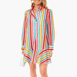 Tuckernuck Rainbow Striped Dress